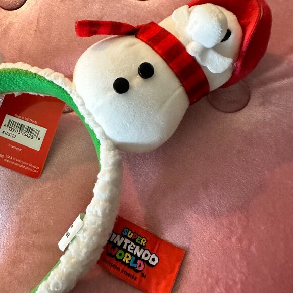 Mario Snowman Headband, Super Mario World, Universal Studios - Picture 4 of 5